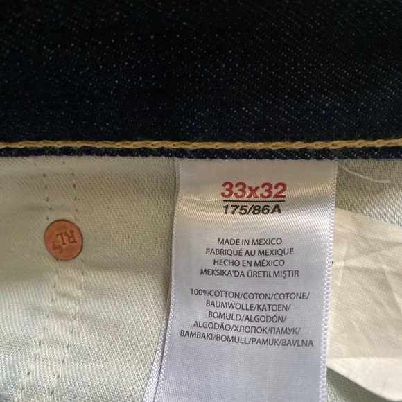 Polo Ralph Lauren denim SZ 33/32 - Picture 6 of 6